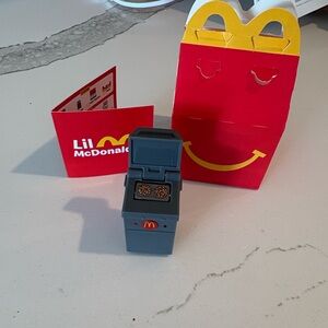 Lil McDonald's Red Happy Meal Box with Burger Grill